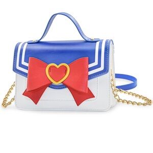 Sailor Girl Small Quilted Crossbody Bag, Shoulder Bag